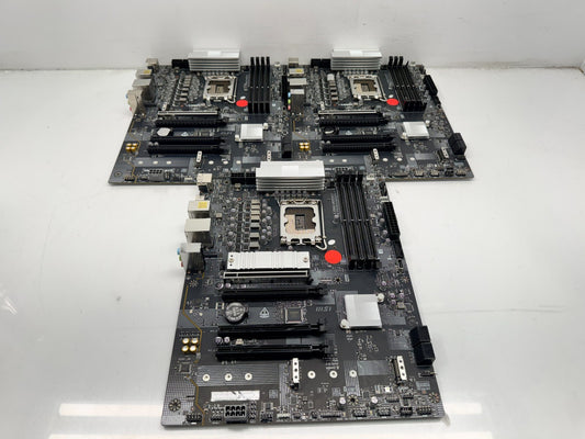 Lot of 3 *For Parts* MSI PRO Z890-S WIFI Motherboard Intel No WIFI *NOT WORKING*