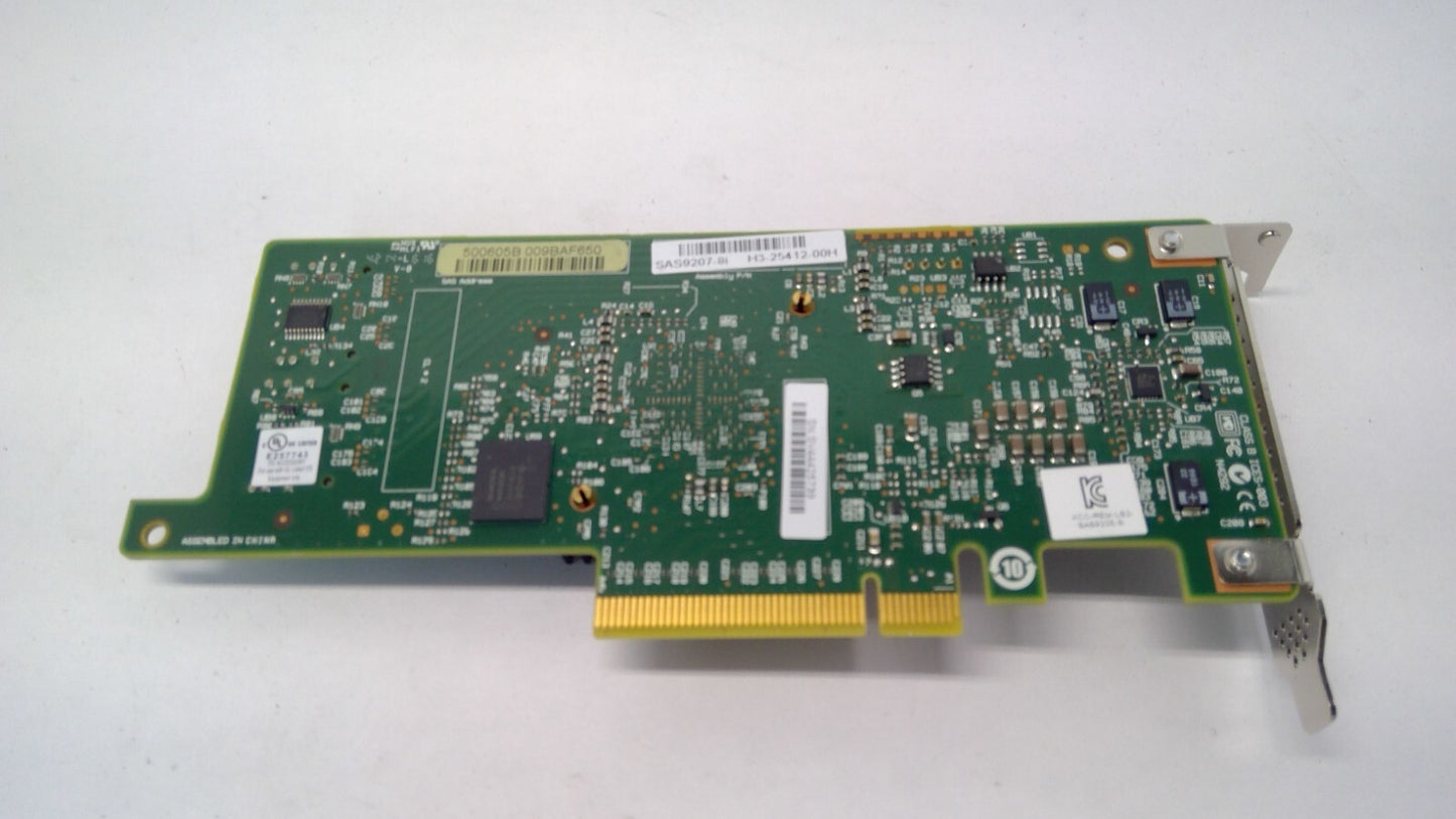 LSI Logic SAS 9207-8i PCIe 3.0 8-Port 6 Gb/s SATA/SAS Host Bus Adapter Low