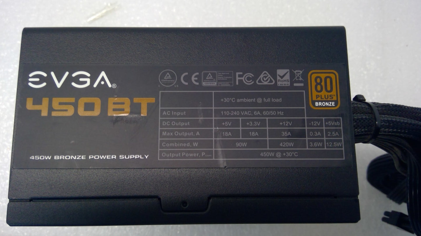 EVGA 100-BT-0450  450W ATX Desktop Power Supply