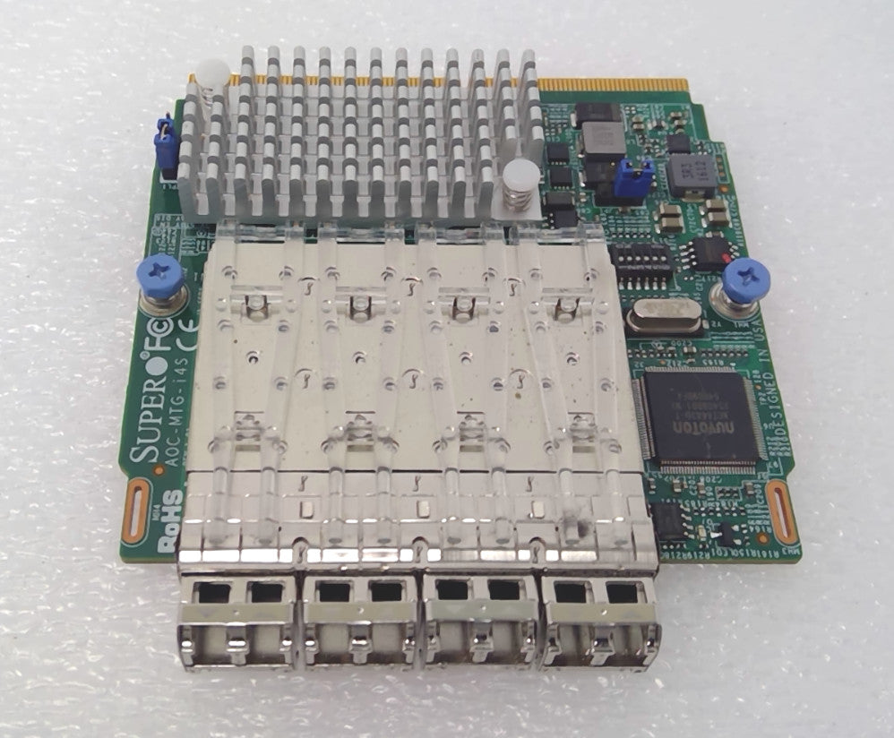 Supermicro AOC-MTG-I4S 4-Port 10GbE SIOM Network Adapter Intel XL710-AM1 W/4xSFP