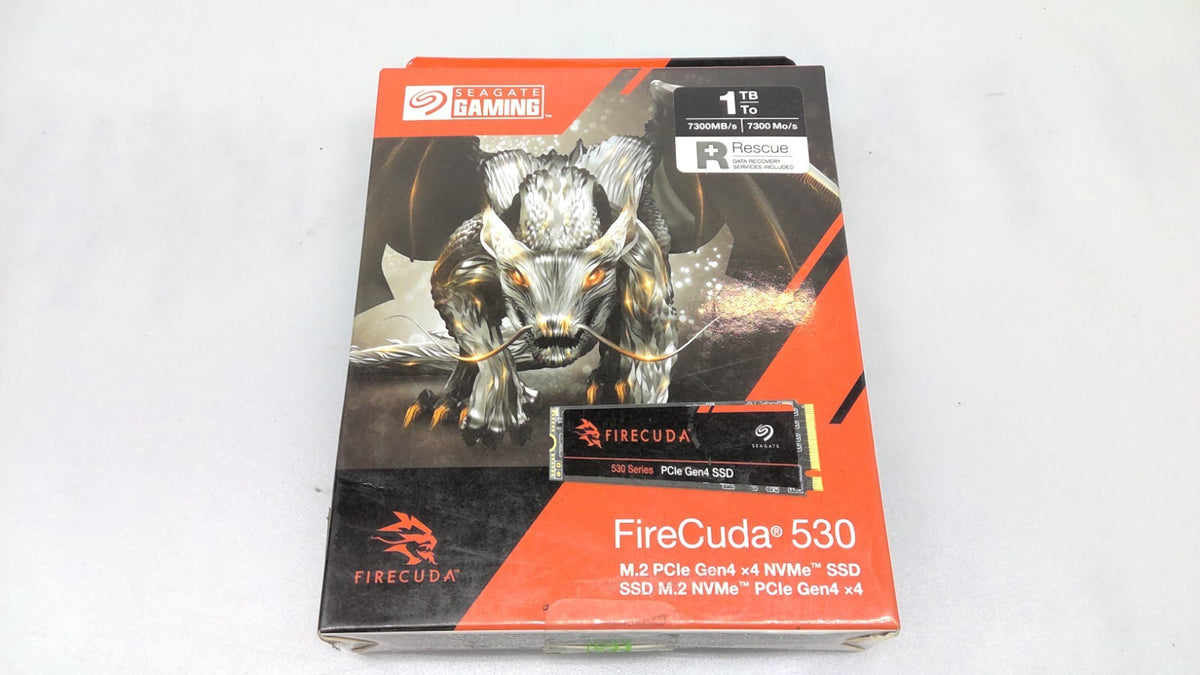 Seagate FireCuda 530 1TB NVMe PCIe Gen4x4 M.2 SSD  ZP1000GM30013 STA025