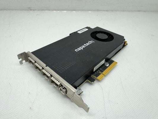 NapaTech SmartNIC Dual-Port 10GbE PCIe Network Card P/N:073-011901-07