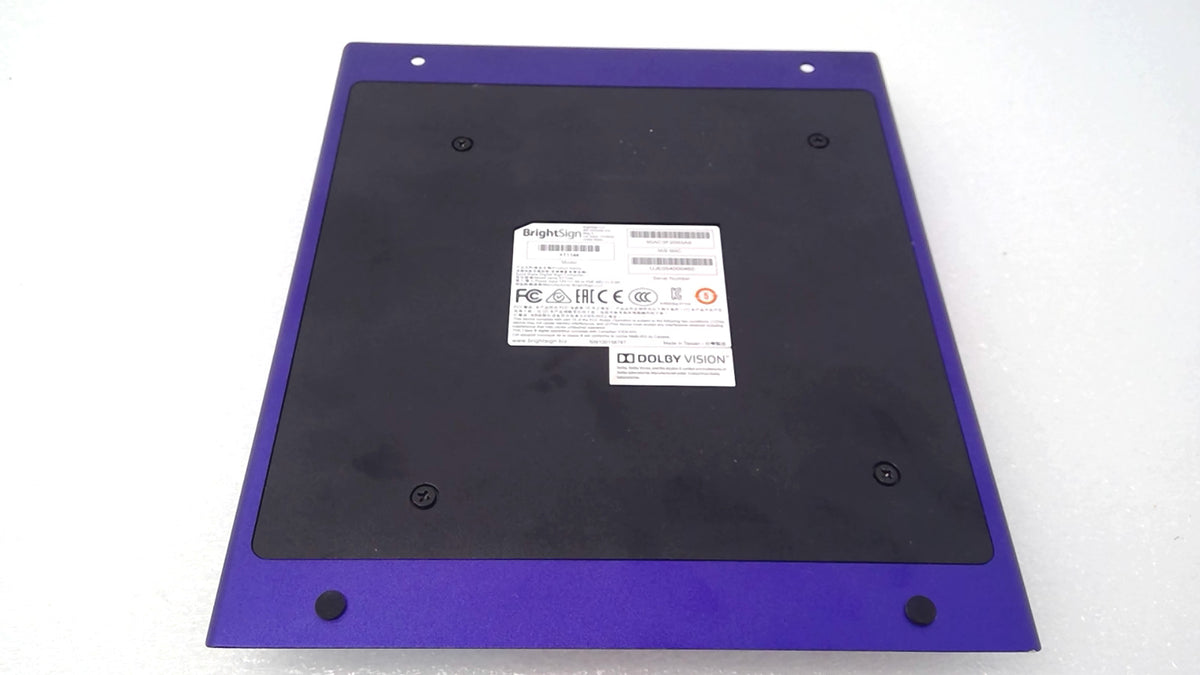 BrightSign XT1144 Expanded I/O 4K Digital Signage Media Player PoE+ / No sd card