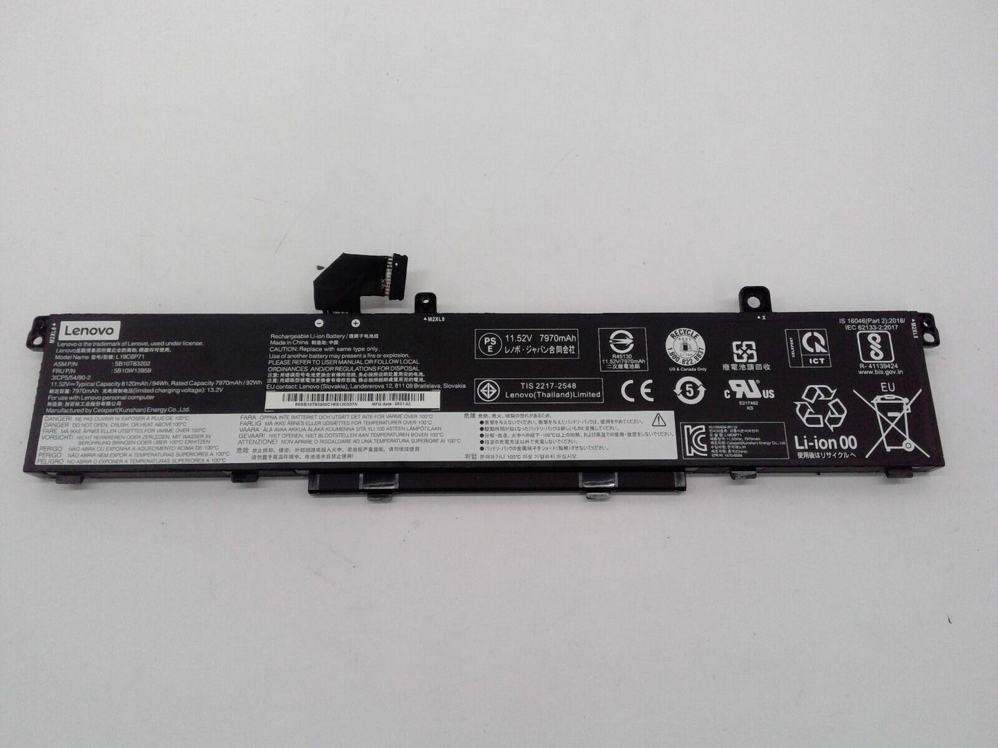 Genuine L19L6P71 L19C6P71 Battery For Lenovo ThinkPad P15 P15S P15V P17 T15G