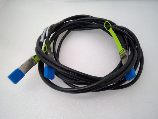 Amphenol NDARHT-F329 40G QSFP+ to 2x QSFP+ 40G Y-Splitter Cable 3.5m Rugged HT