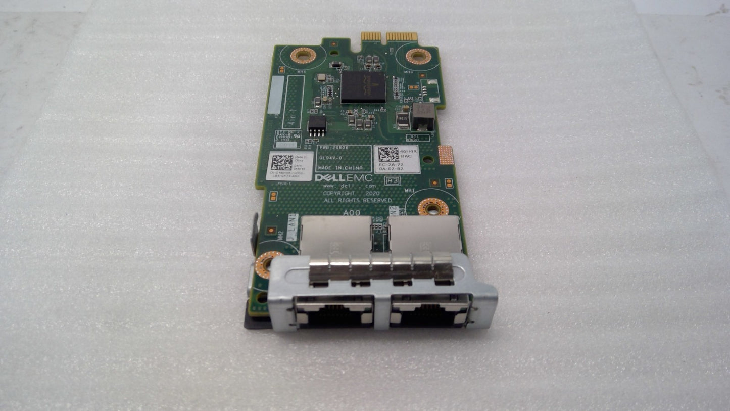 Dell 46H4R  2XR6 Inc Broadcom 1Gb Base-T Dual Port LOM Card For PowerEdge R750