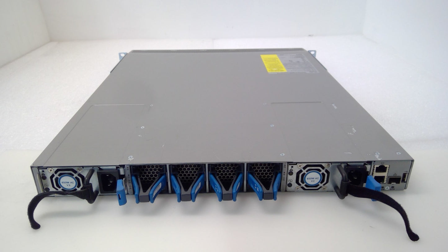 Cisco Nexus N9K-C93108TC-EX 48-Port 10GBASE-T Port Side Exhaust 6x 100Gbp QSFP28