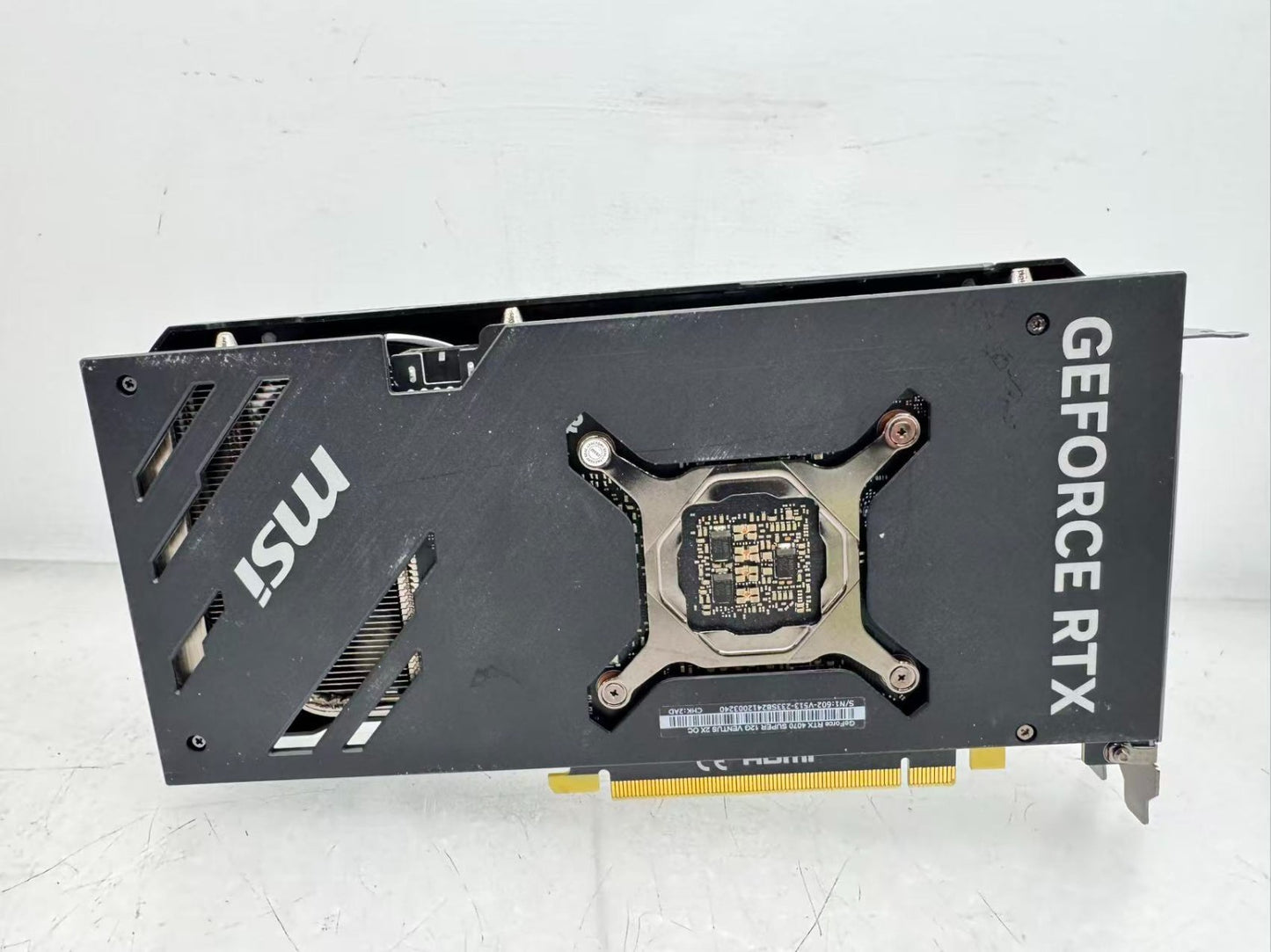 MSI GeForce RTX 4070 Super 12GB GDDR6X VENTUS 2X OC Graphics Card