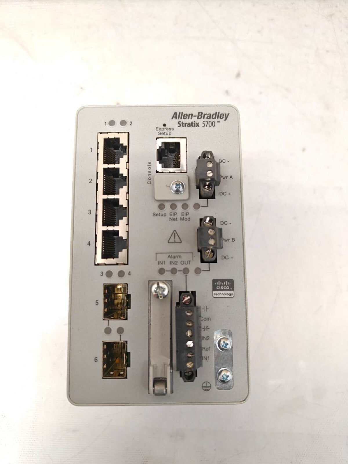 Allen-Bradley Stratix 5700 6-Port Ethernet Managed Switch 1783-BMS06SA Series