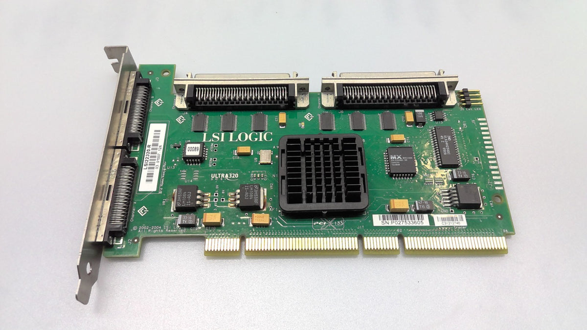 LSI Logic LSI21320-R Ultra320 SCSI PCI-X Controller Card - Full Height RAID