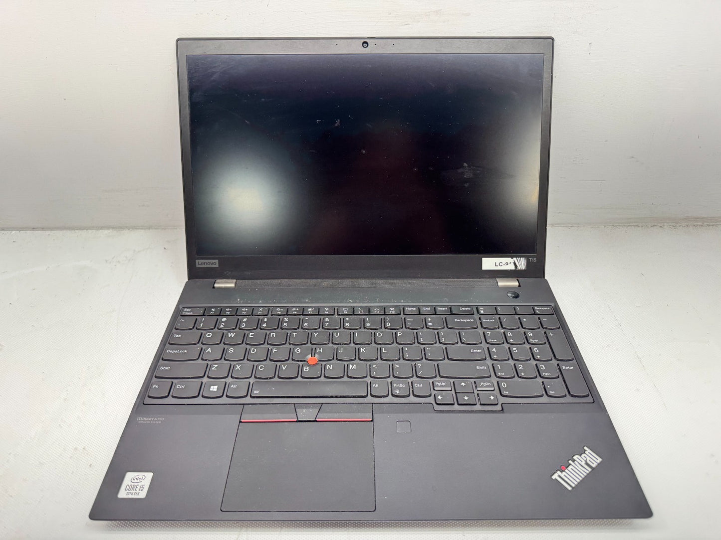 Lenovo ThinkPad T15 Gen 1 15.6" Intel i5-10210U@1.6GHz 16GB DDR4 256G *READ*