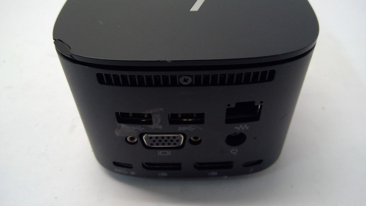 HP 2UK37UT#ABA 120W Thunderbolt G2 Docking Station - Black Used Working *Read*