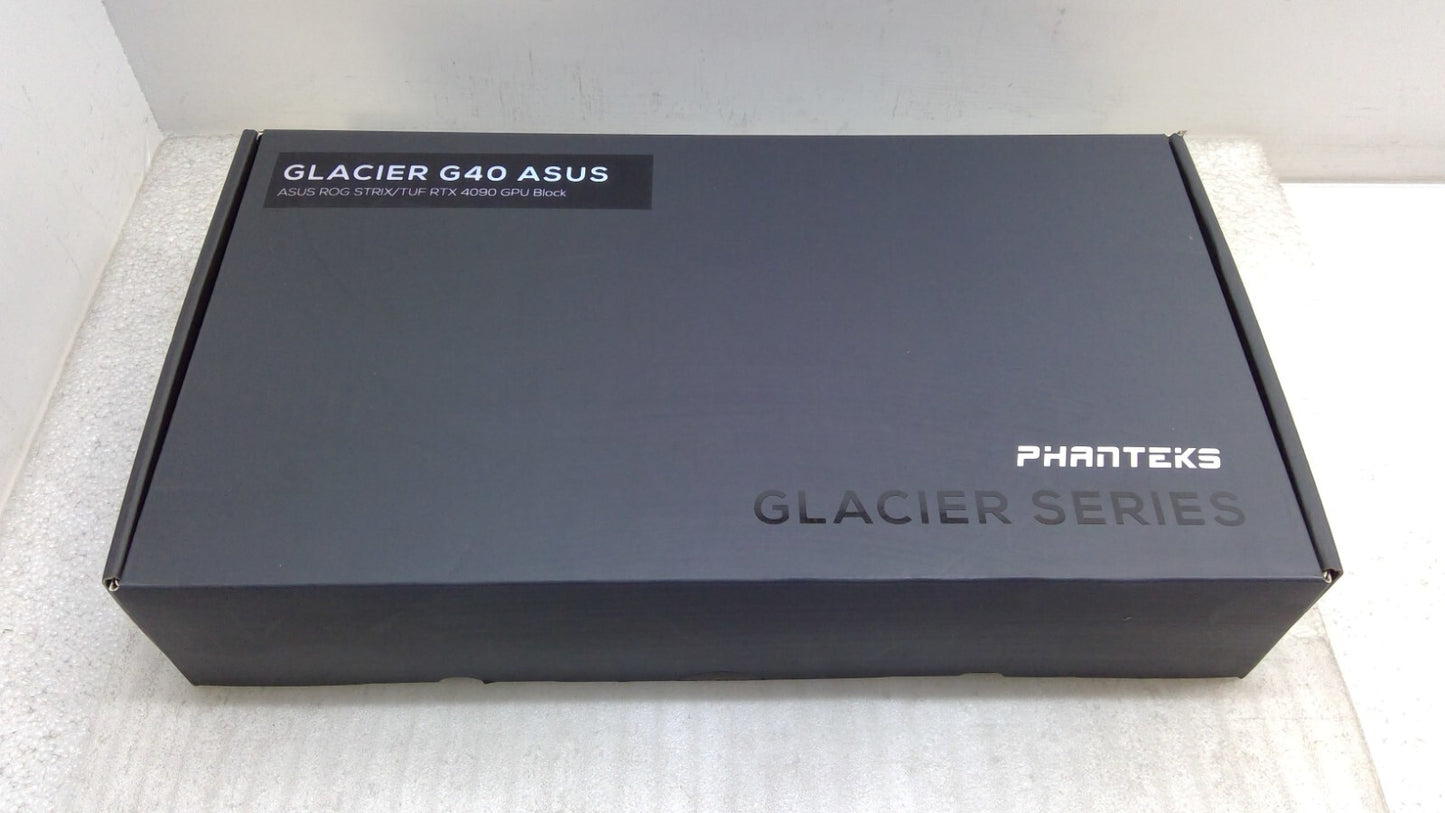 Phanteks PH-GB4090AS GLACIER G40 Water Block for ASUS ROG STRIX/TUF RTX 4090 GPU