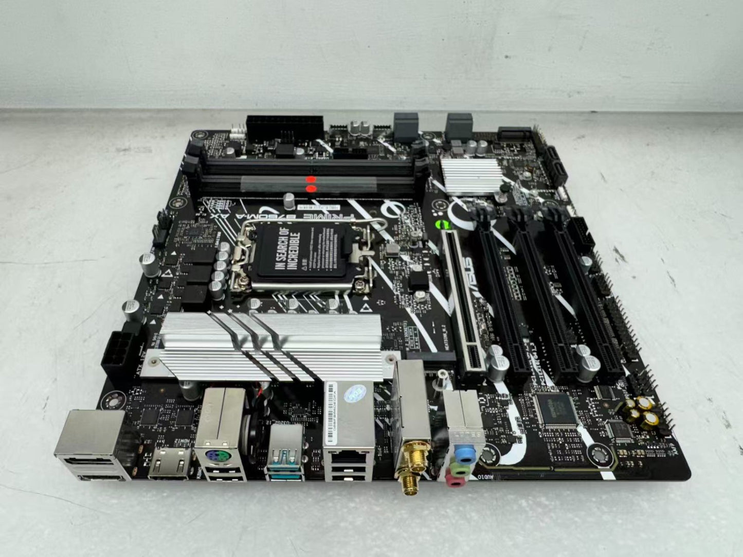 ASUS PRIME B760M-A AX micro ATX Motherboard Intel Socket LGA1700 DDR5 WIFI READ"