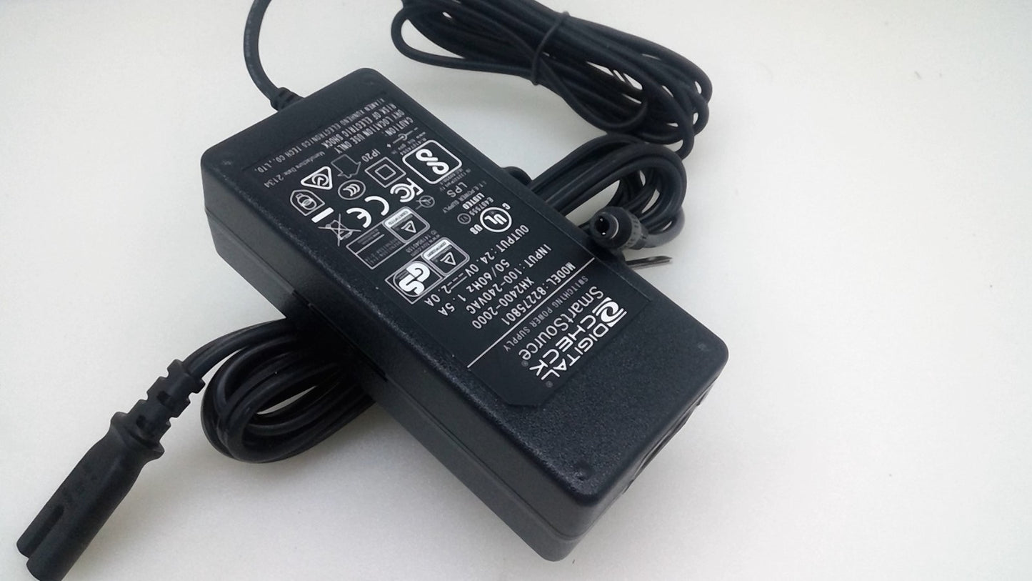 Genuine Digital Check SmartSource Model 82275801 XH2400-2000 Power supply 24V 2A