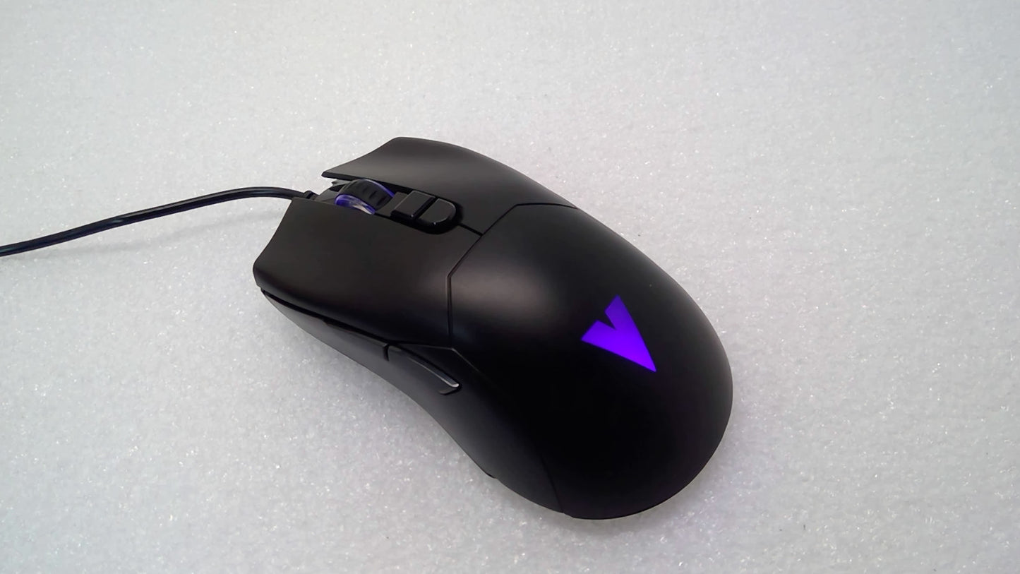 Rapoo VPRO Wired Opticl USB Gaming Mouse RGB LED Lighted  Tested