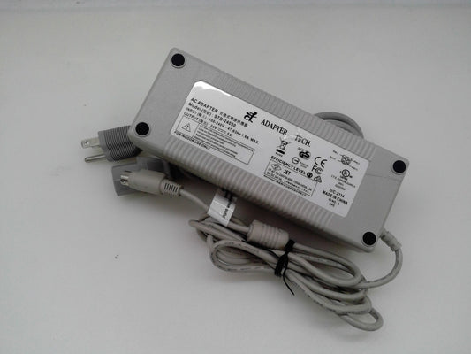 Genuine Adapter Tech STD-24050 AC Adapter 24V 5A Power Supply 4-Pin Connector