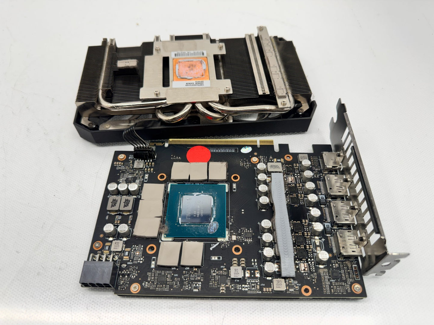 *FOR Parts* GeForce RTX 3060Ti OC 8G Mini Graphics Card DUAL-RTX3060Ti-O8G-MINI
