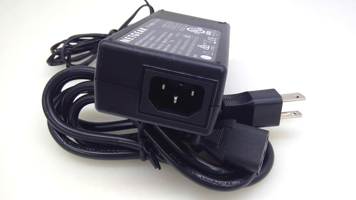 Genuine NETGEAR AD8190LF 332-10317-01 48V 1.25A 60W AC Adapter w/ Power Cord