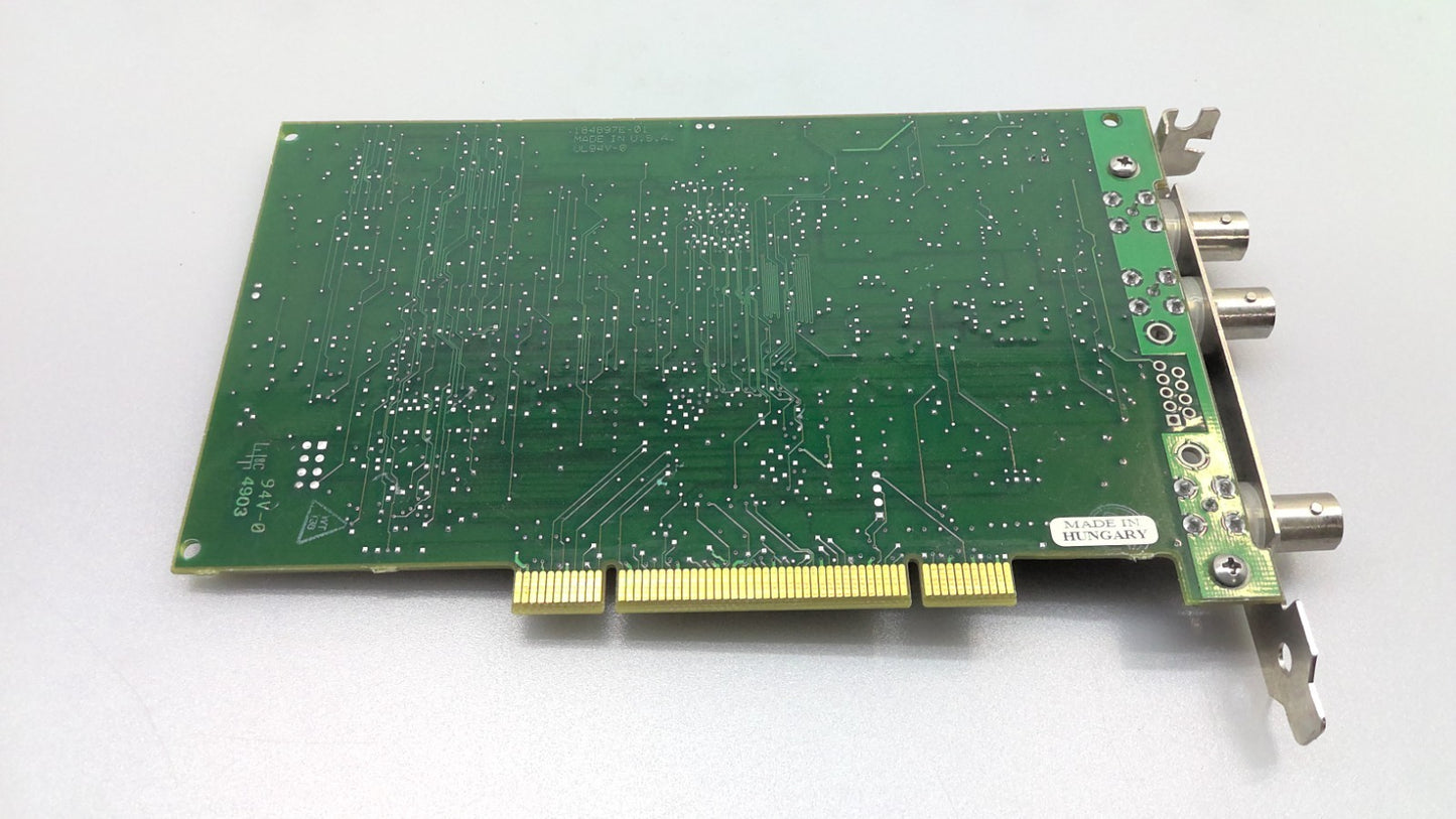 National Instruments IMAQ PCI-1407 184895G-01 N114 Video Frame Grabber