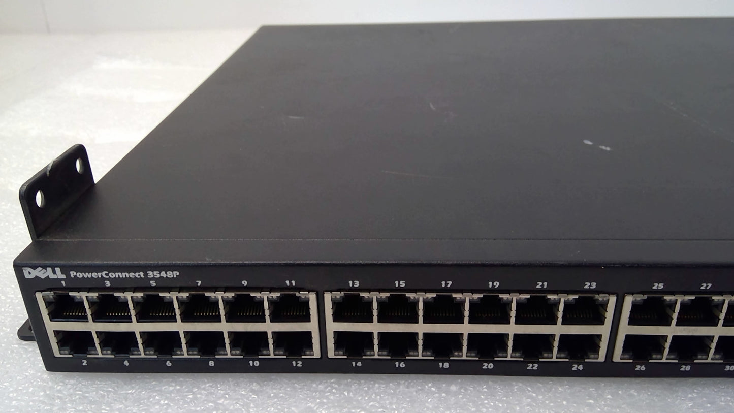 Dell PowerConnect 3548P 48-Port Ethernet 2xSFP PoE Network Switch W/POWER CORD