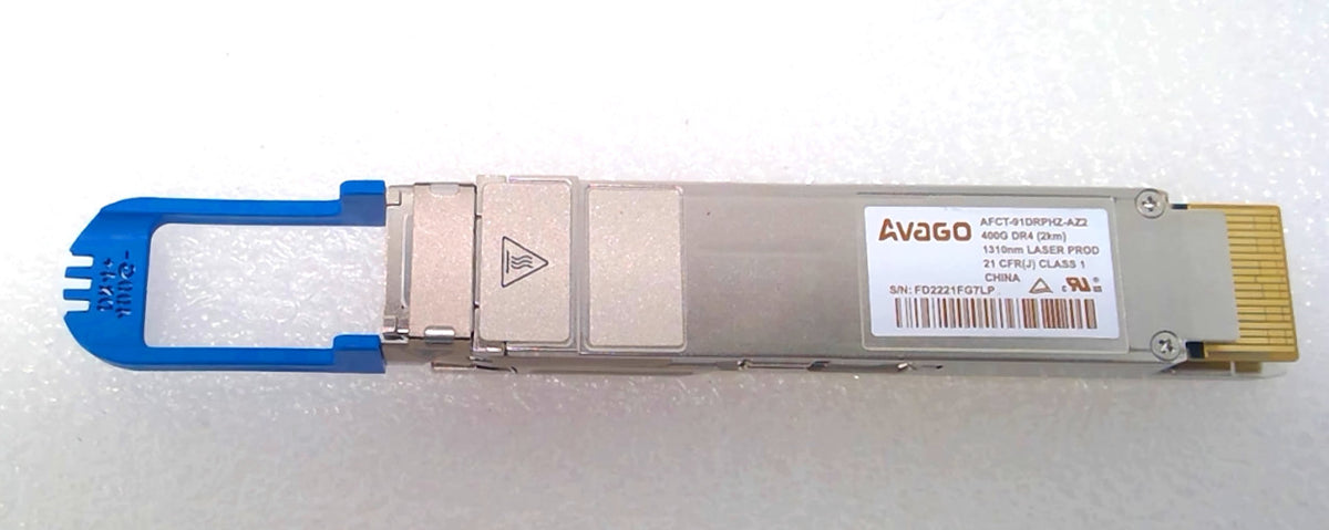 AVAGO BROADCOM AFCT-91DRPHZ-AZ2 QSFP-DD 400G DR4 1310NM 2KM TRANSCEIVER