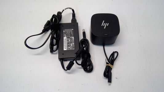 HP Thunderbolt Dock 120W G4 HSN-IX03 W/AC Adapter M97105-001 4J0A2AA#UUF