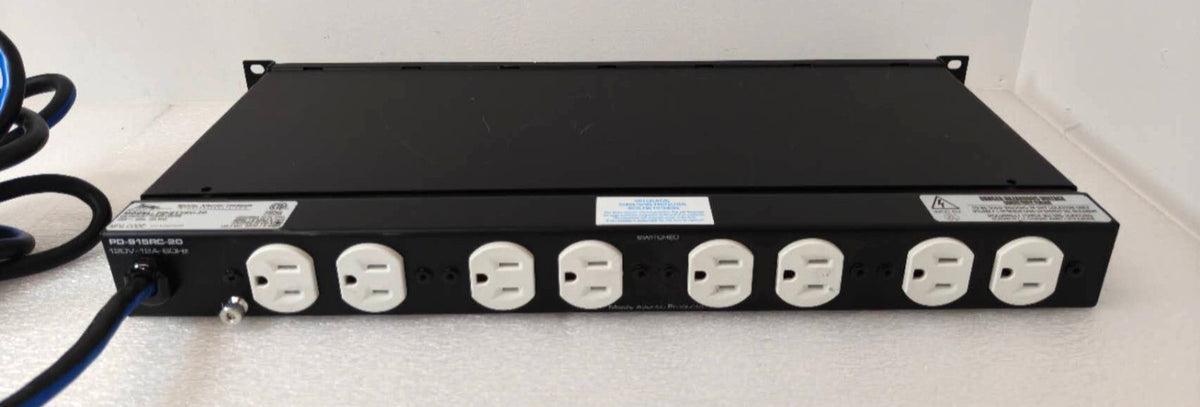 Middle Atlantic PD-915RC-20 1RU Rack Mount PDU Power Distribution Unit Surge