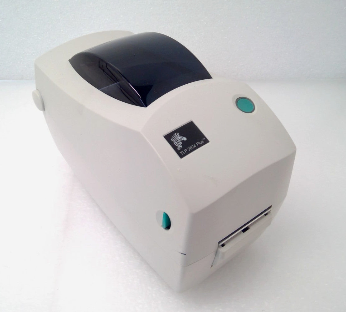 Zebra TLP2824 plus 282P-101111-000 Label Thermal Printer USB Serial *No AC*