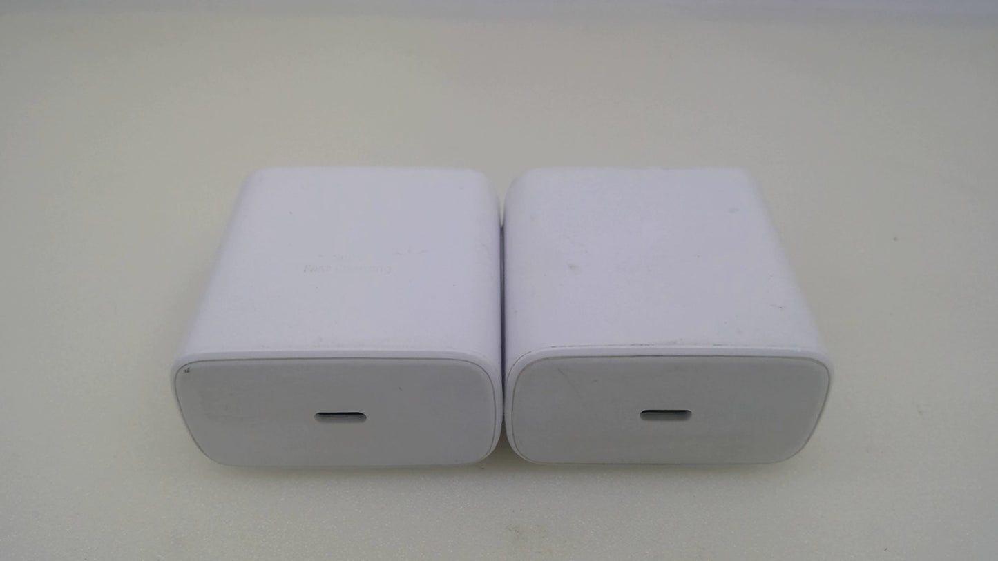 Lot of 2 Genuine Samsung EP-TA845 45W USB-C Super Fast Wall Chargers OEM
