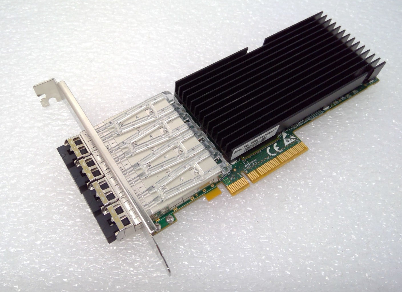 Riverbed 410-00108-01 4-Port Fiber SFP+ PCIe Network Interface Card W/4 SFP