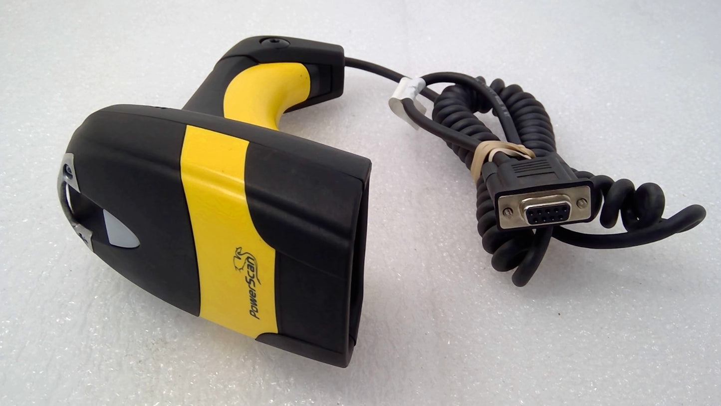Datalogic PowerScan D8330 1D 2D Handheld Barcode Scanner W/Cable (Tip DB9 Female