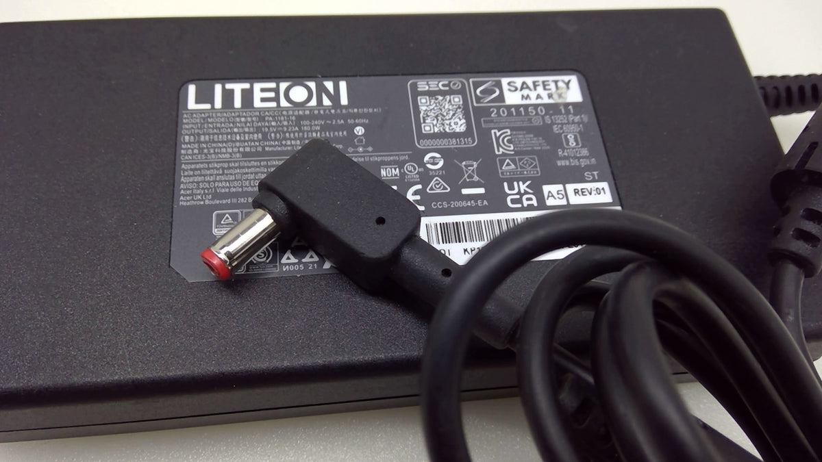 Genuine Lite-On PA-1181-16 180W 19.5V 9.23A Acer Nitro 5 Laptop Charger