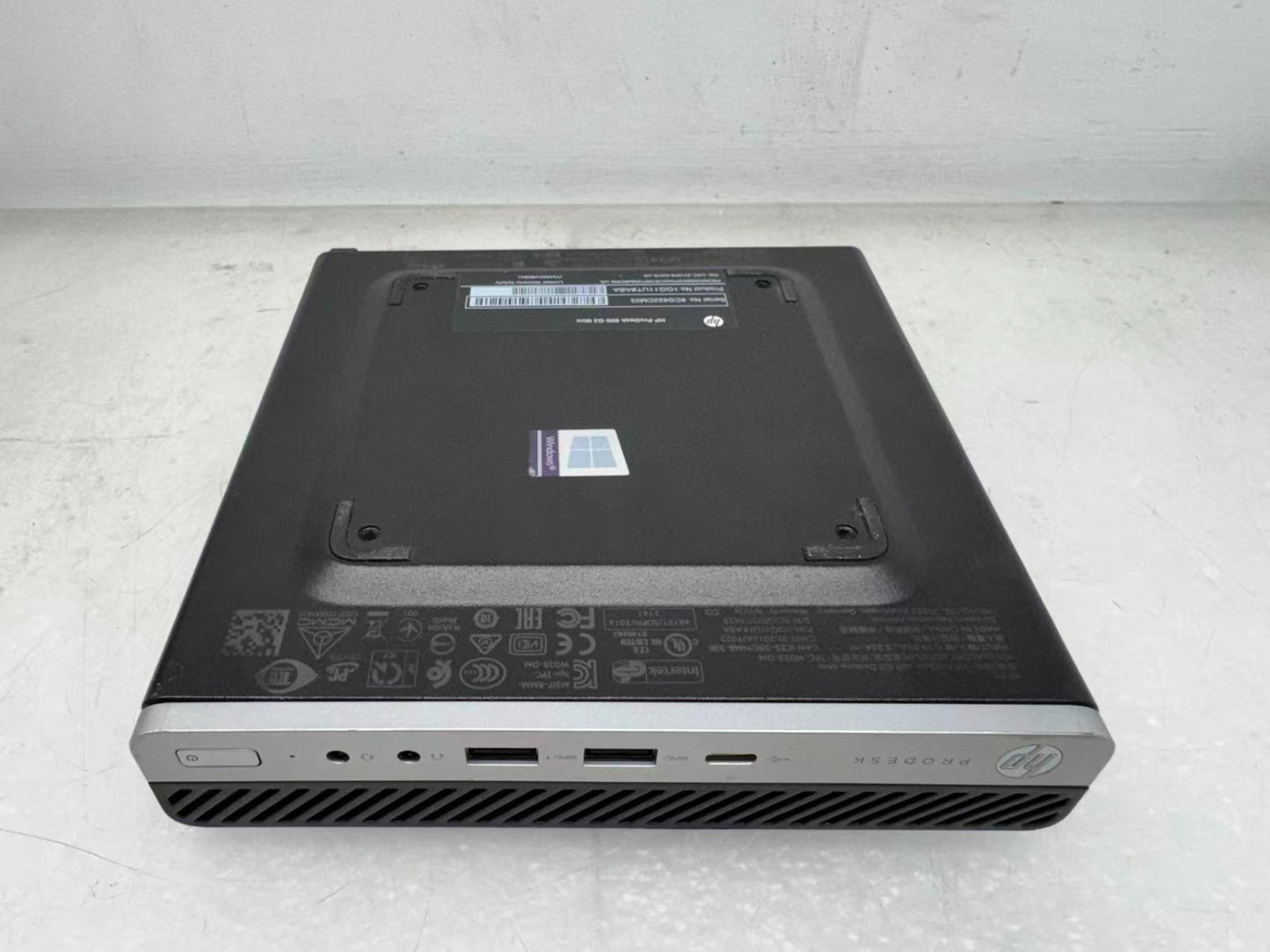 HP ProDesk 600 G3 Mini Desktop Intel i7-6700T@2.8GHz 16GB 256 SSD USB WiFi