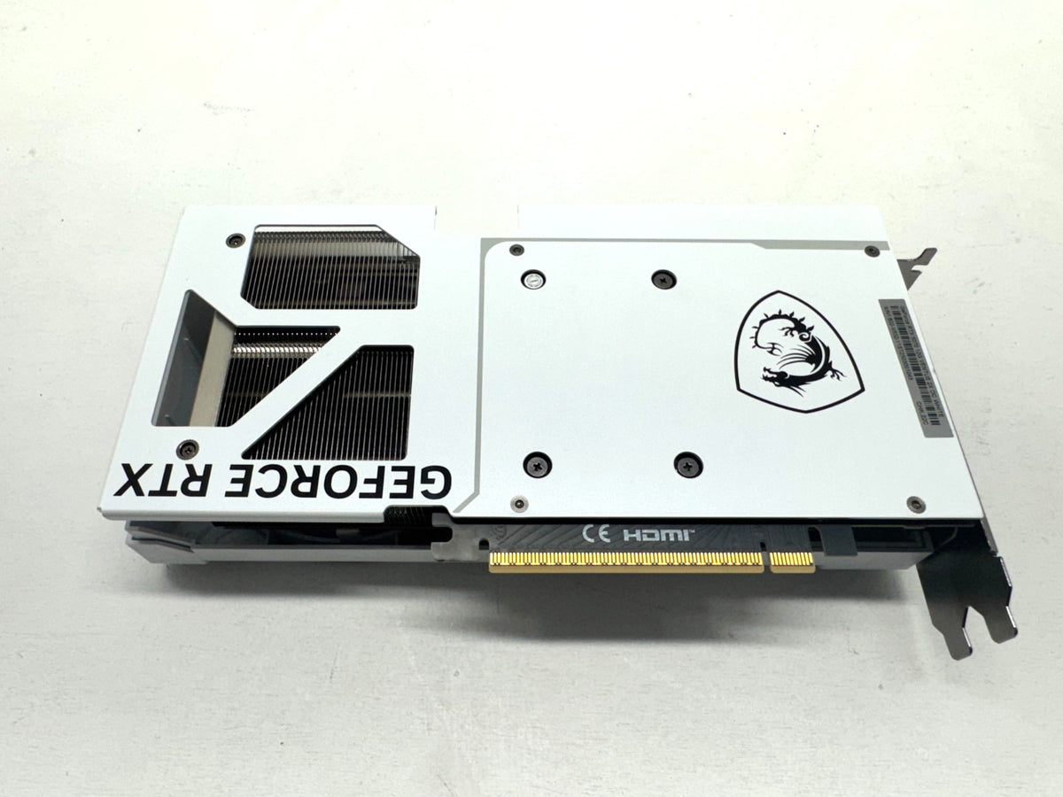 MSI GeForce RTX 5070 12G GDDR7 Ventus 2X OC White PCI Express Gen5 Graphics Card