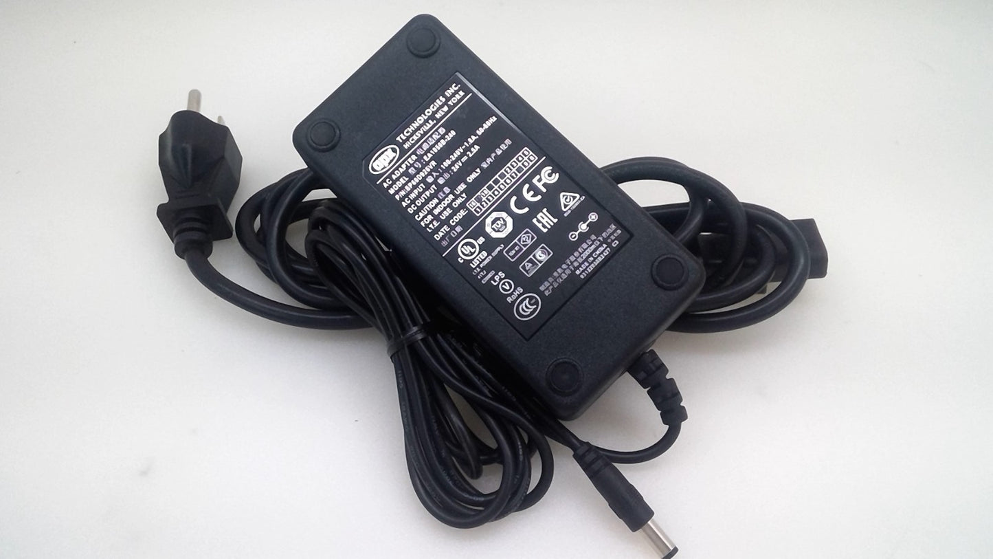 apx Technologies  AC Power Adapter EA1050B-240 Charger 24V 2.5A Tip 5.5*2.5mm