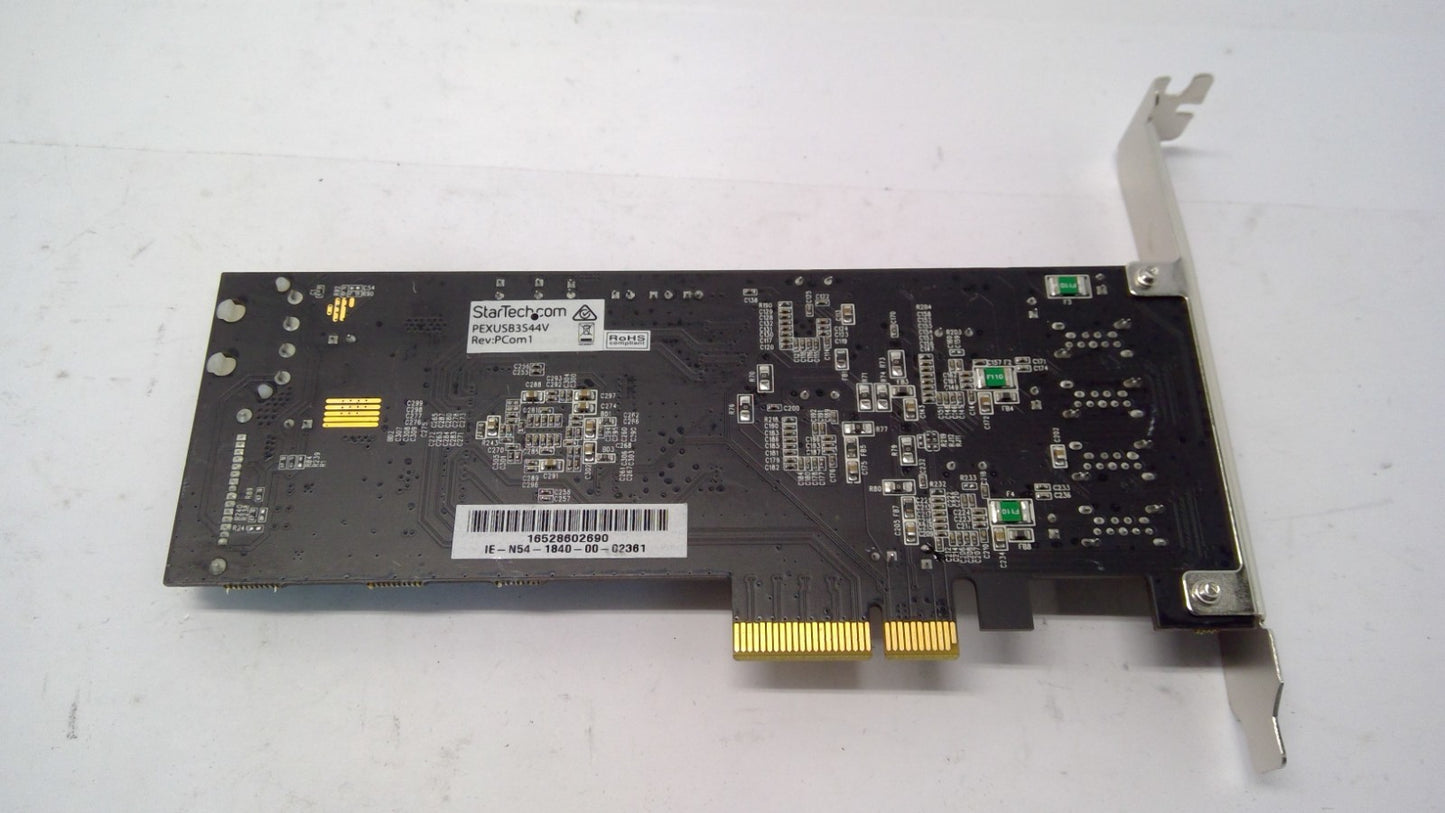 STARTECH PEXUSB3S44V PI40202-7X2B 4 Port USB 3.0 PCIe Card 5GpS