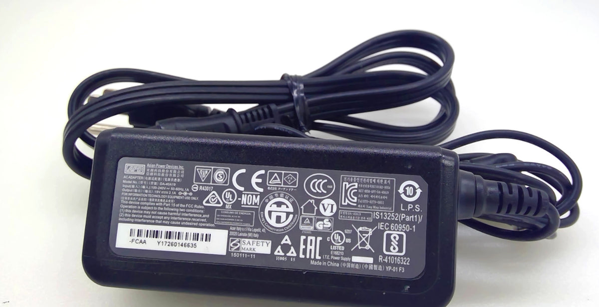APD DA-40A19 19V 2.1A 40W AC Adapter Power Supply for Acer Monitor w/ Cord