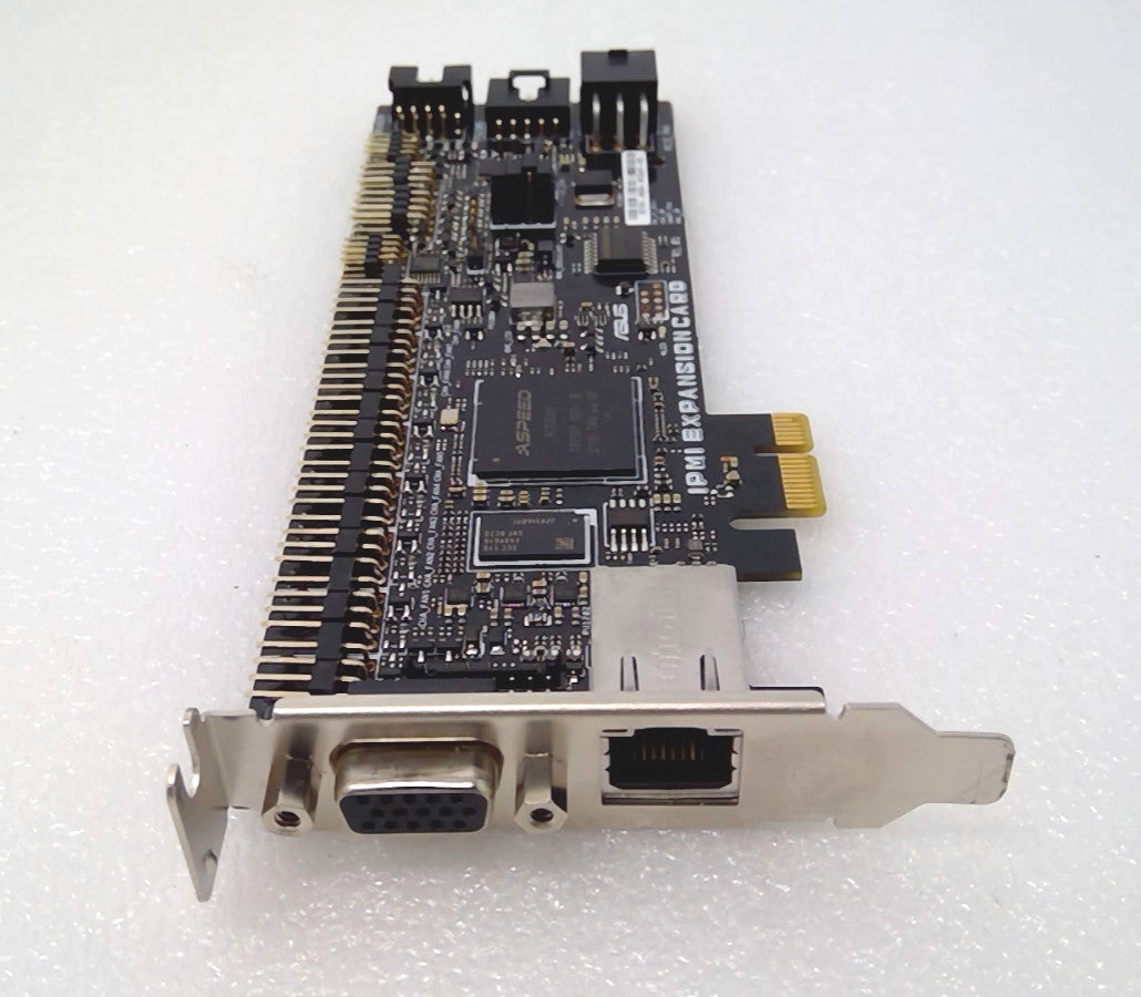 ASUS IPMI Expansion Card Remote Management LAN Card AST2600 v2 KVM PCIe 3.0 x1