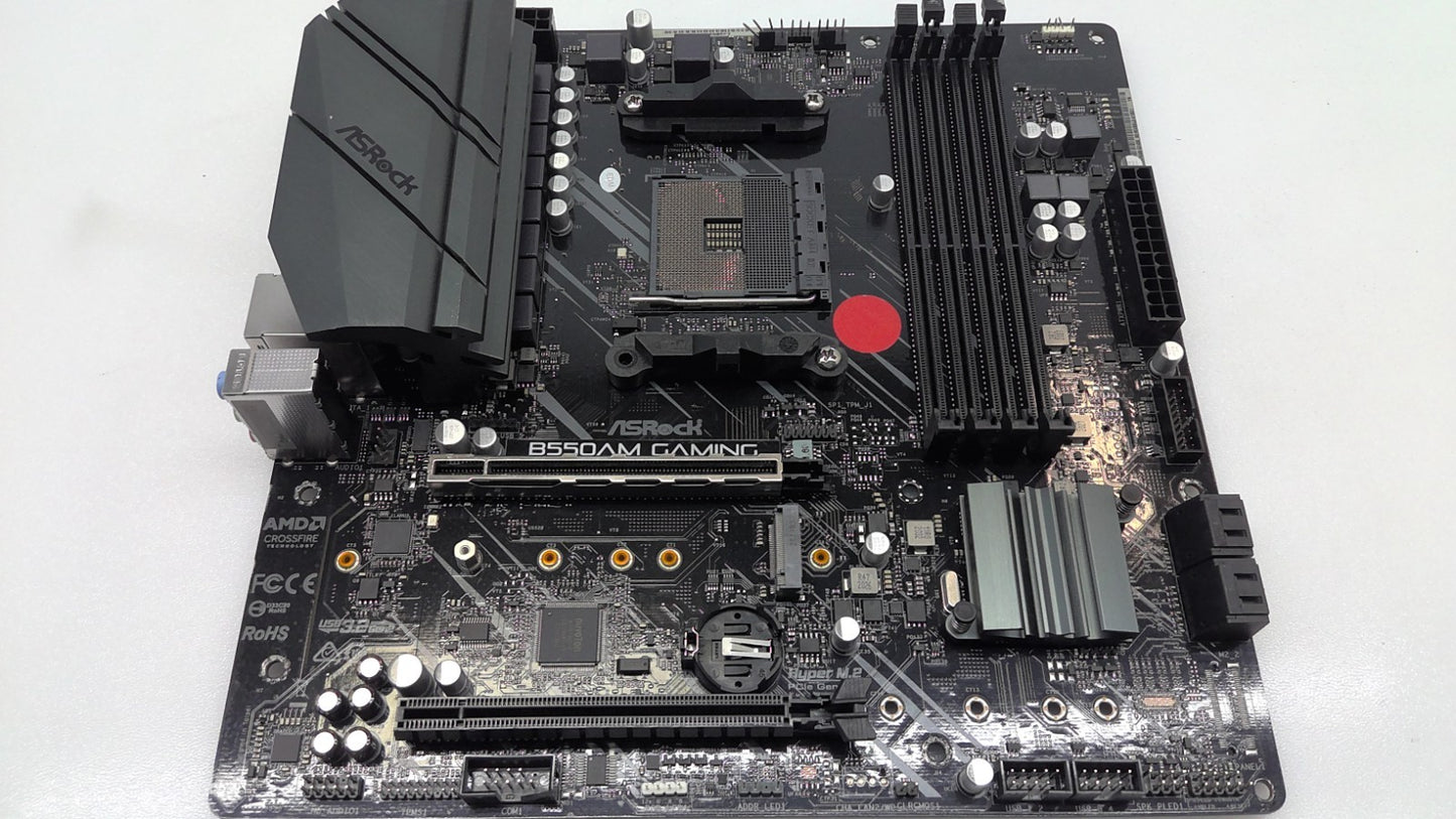 3X *For Parts* ASRock B550AM Gaming  & B550 TAICHI & MSI PRO B550M-VC WIFI/Mixed