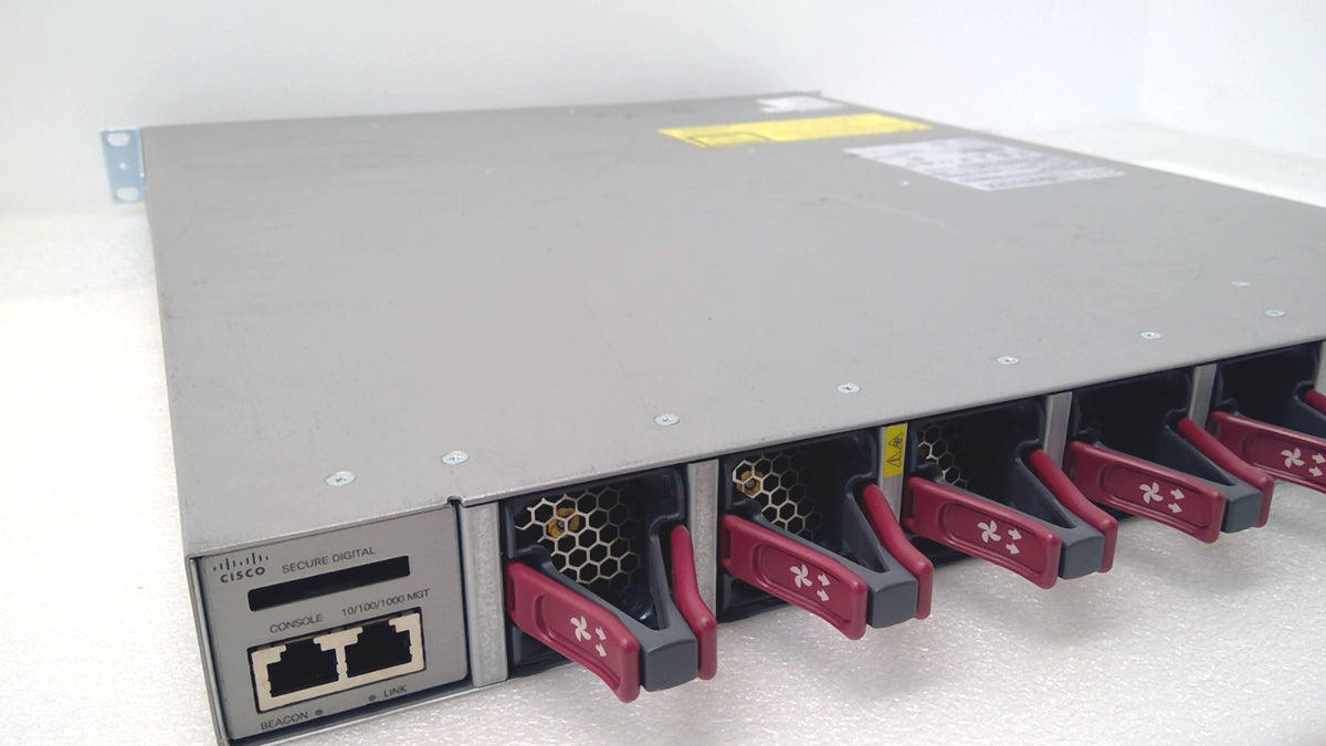 Cisco WS-C4500X-16SFP+ 16 Port Gigabit Ethernet Swith Dual PSU *Read*