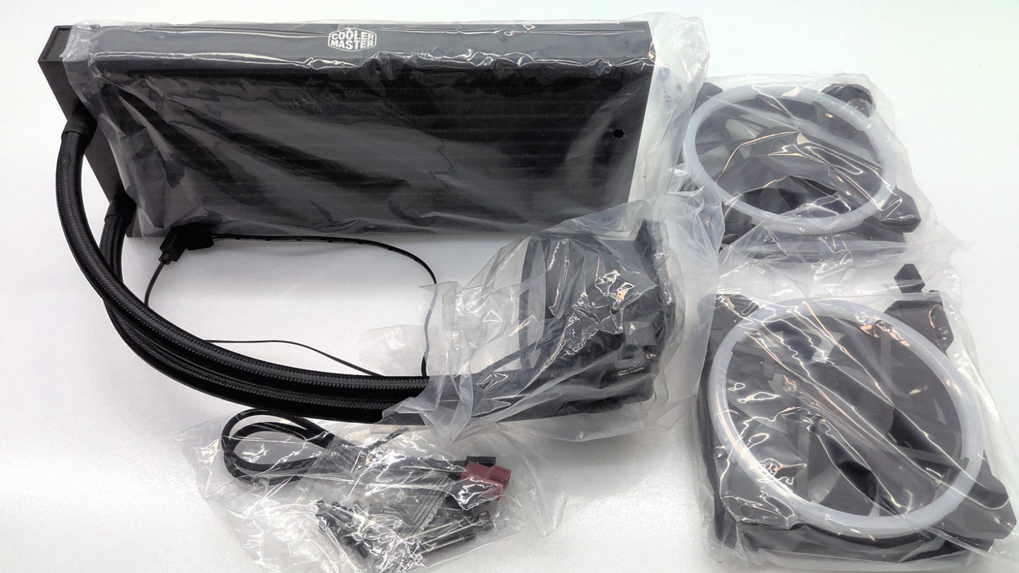 Cooler Master MLX-D24M-A18PA-S2 240mm Radiator Liquid CPU Cooler 120mm Fan Black