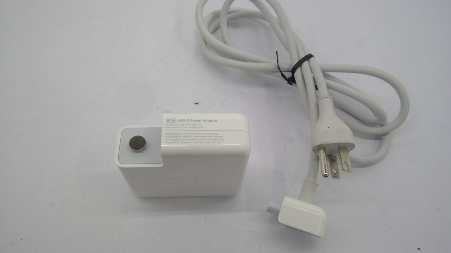 Genuine Apple A1719 MacBook Pro  87W USB-C Power Adapter w/Cable