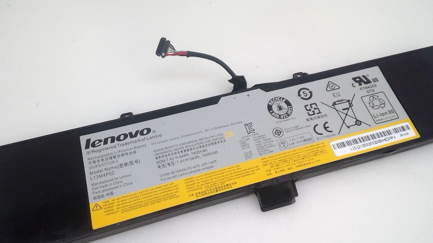 Genuine L13N4P01 L13M4P02 Battery 7.4V For Lenovo Erazer Y50 Y70 Y50-70 Y70-70