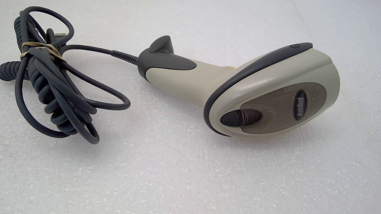 Symbol DS6707-DC20001ZZR 2D Barcode Scanner Document Capture White W/ USB Cable