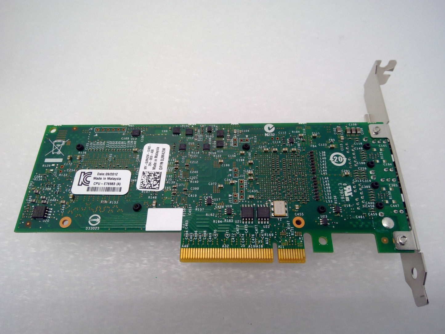 DELL INTEL 0JM42W 10GB DUAL PORT ETHERNET SERVER ADAPTER  X520-T2