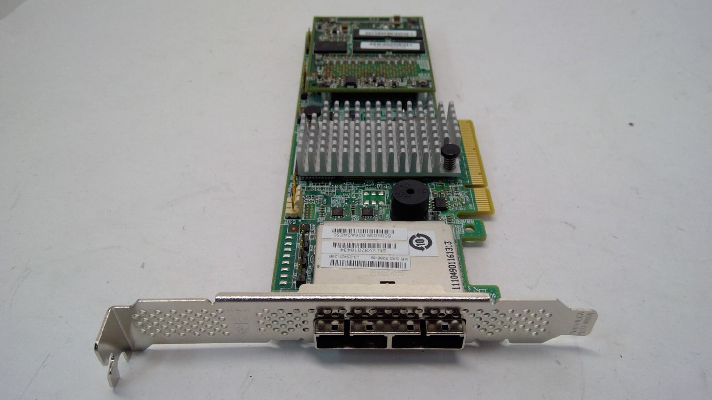 LSI Logic MegaRAID SAS 9286-8e 8-Port 6Gb/s PCI-E 3.0 SATA+SAS RAID Controller