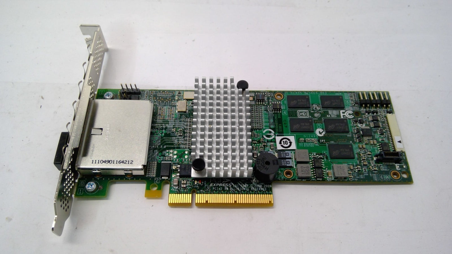 LSI 3ware 9750-8E 8 Port External 6Gbps PCI-e SAS SAT RAID Controller SFF-8088