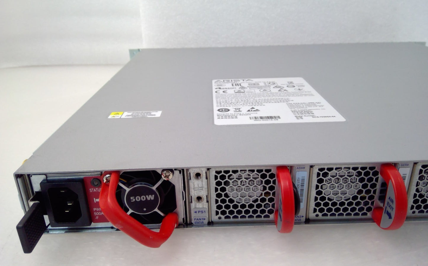 Arista DCS-7050SX-64-F 48x 10G SFP+ 4x 40Gb QSFP Ports Ethernet Switch Warranty