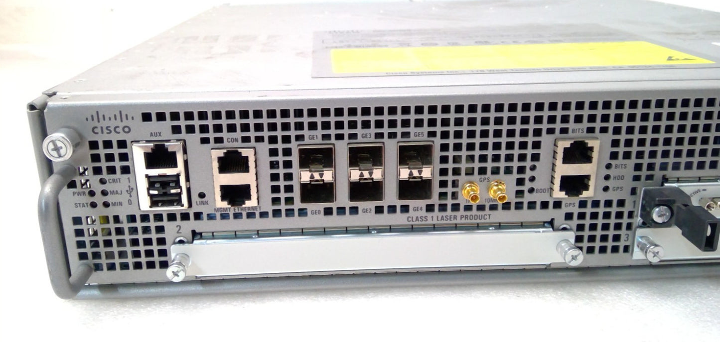 Cisco ASR1000 Aggregation Services Router ASR1002-X W/SPA-4XT-SERIAL